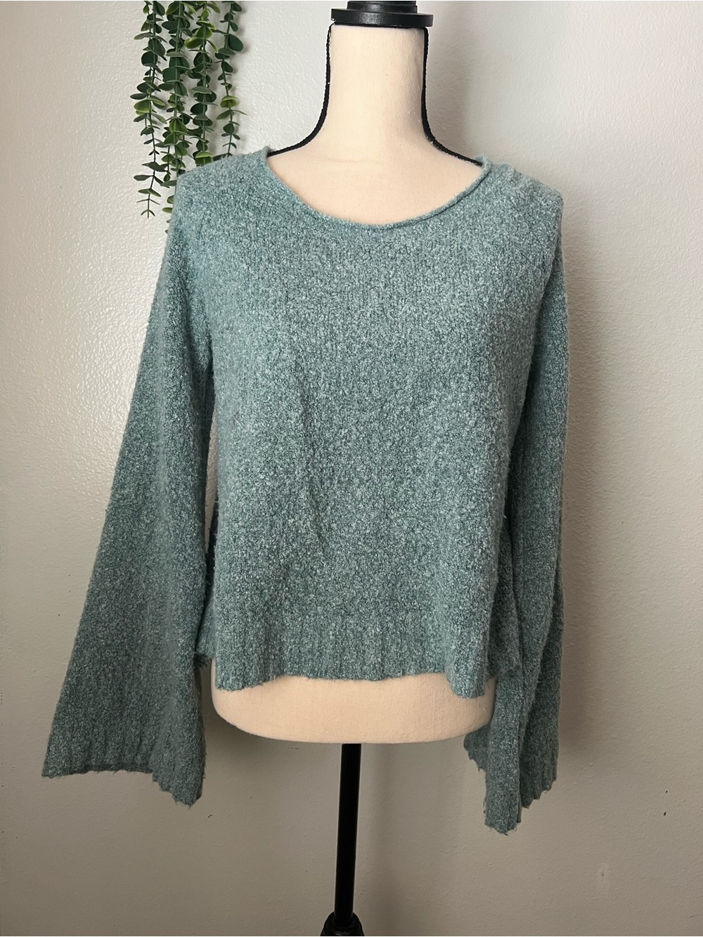 Melrose and Market Blue Crewneck Sweater